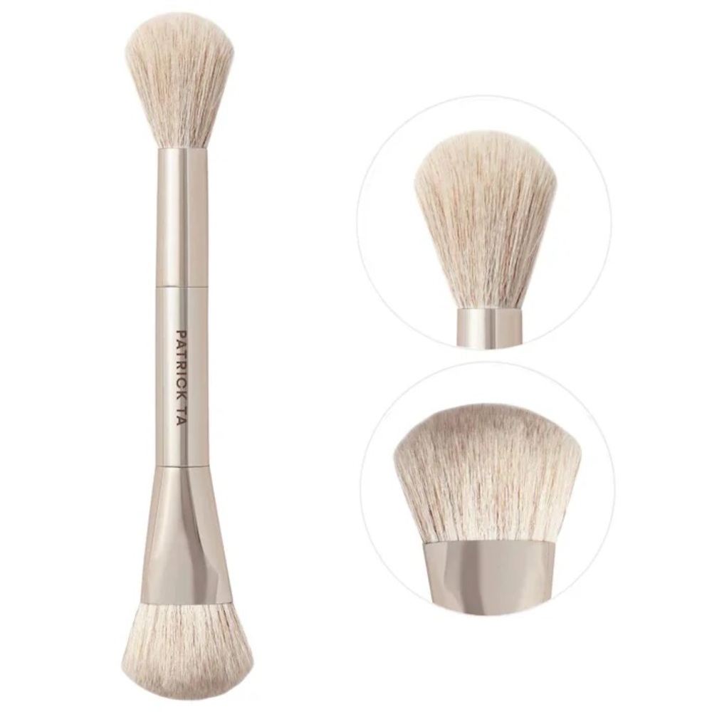 New Patrick Ta Dual Ended Precision Blush Brush
